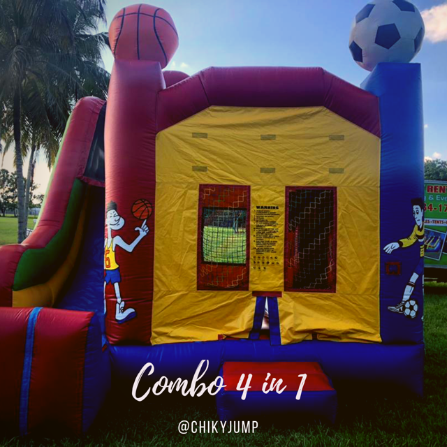 4 in 1 Bounce House Rental, Bounce House Rental